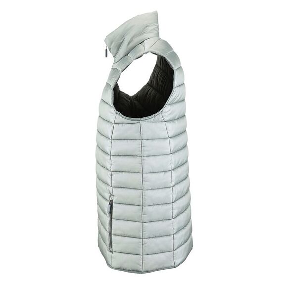SOLS Mens Wave Padded Water Repellent Bodywarmer/Gilet / Metal Grey - Picture 4 of 5